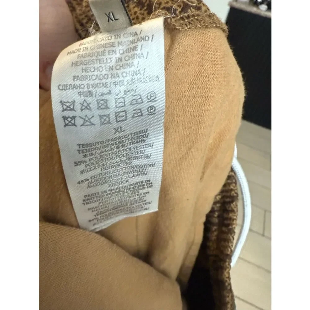 Preloved Gucci Brown Monogram Track Pants size xl